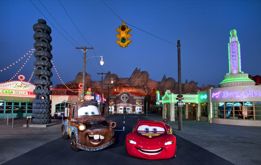 The New Lightning McQueen's Racing Academy at Disney's Hollywood