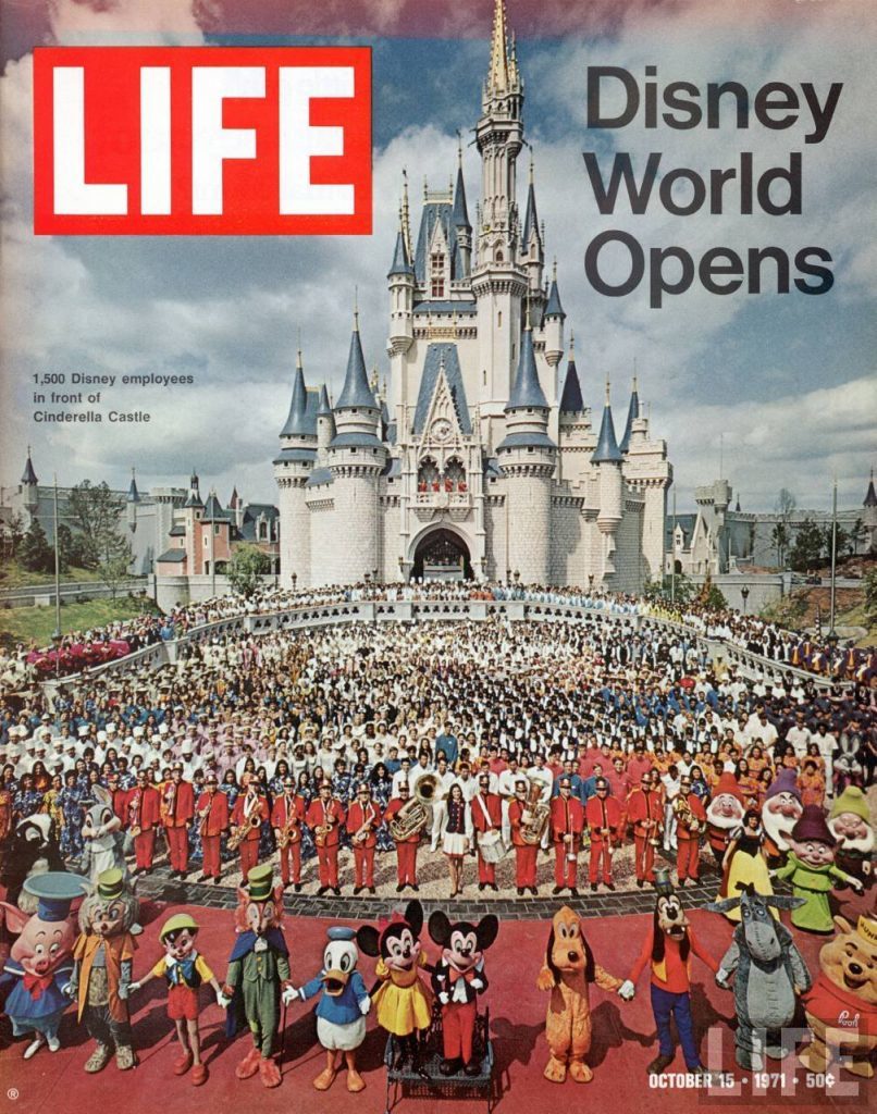 The Cost of Disney World Tickets in the opening years were so low
