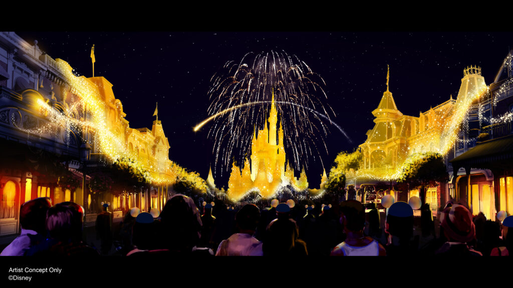 Disney Enchantment is the newest firework display