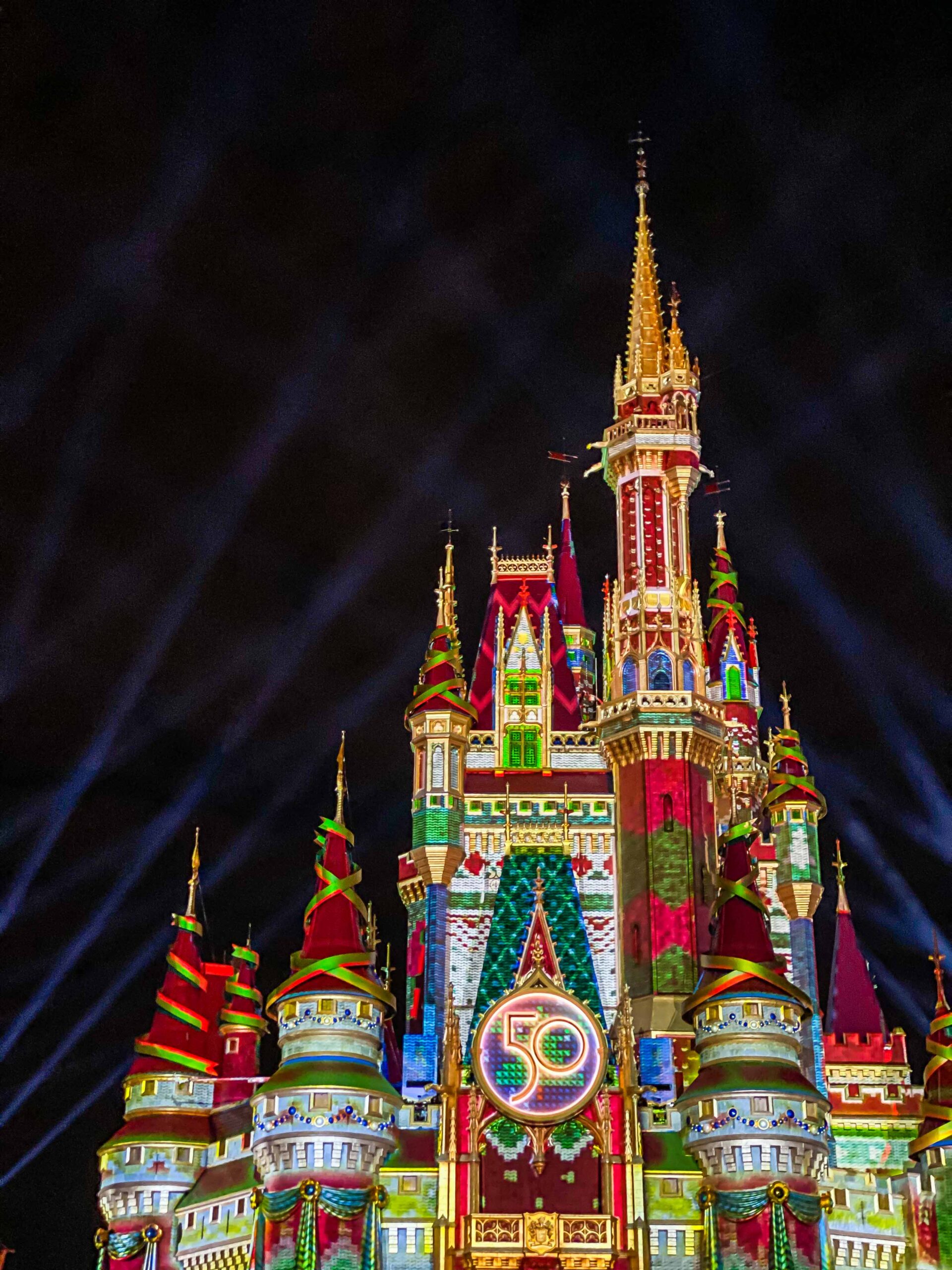 Christmas Cinderella Castle - Magical Getaway Blog