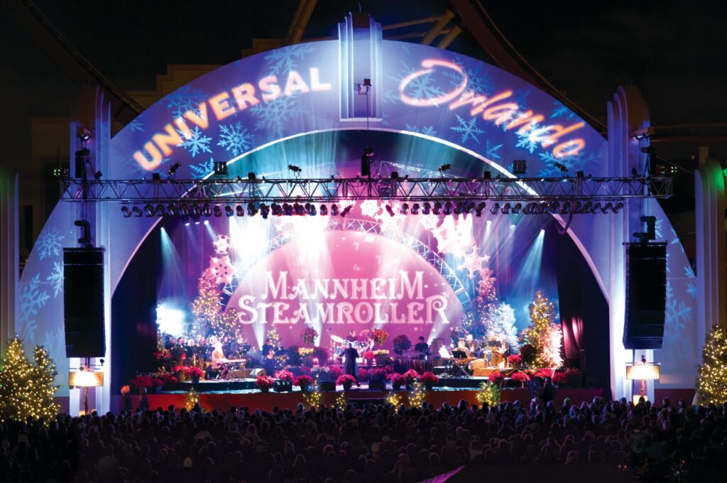 Universal returns the legendary Mannheim Steamroller for Holidays at Universal Studios