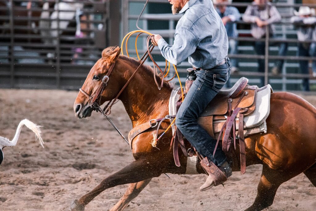 River Ranch Rodeo with horses, patriotism, contests, and plenty of unforgettable stunts and memories