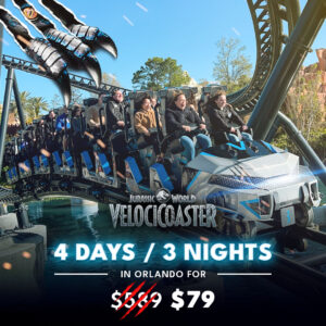 Get 4 Days In Orlando For Only $79! You save over $500 for Universal Orlando
