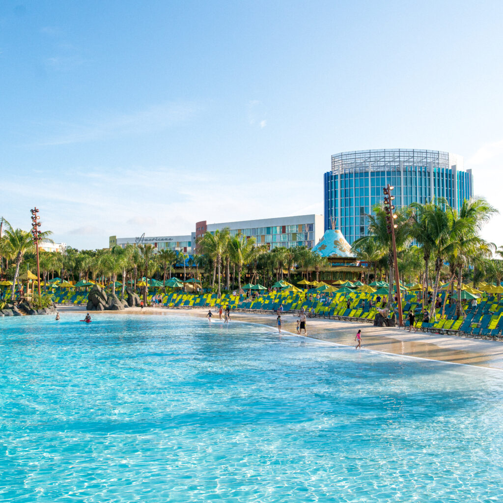 The vast lagoon in Volcano Day is the perfect escape after you purchase your Universal’s Volcano Bay Tickets