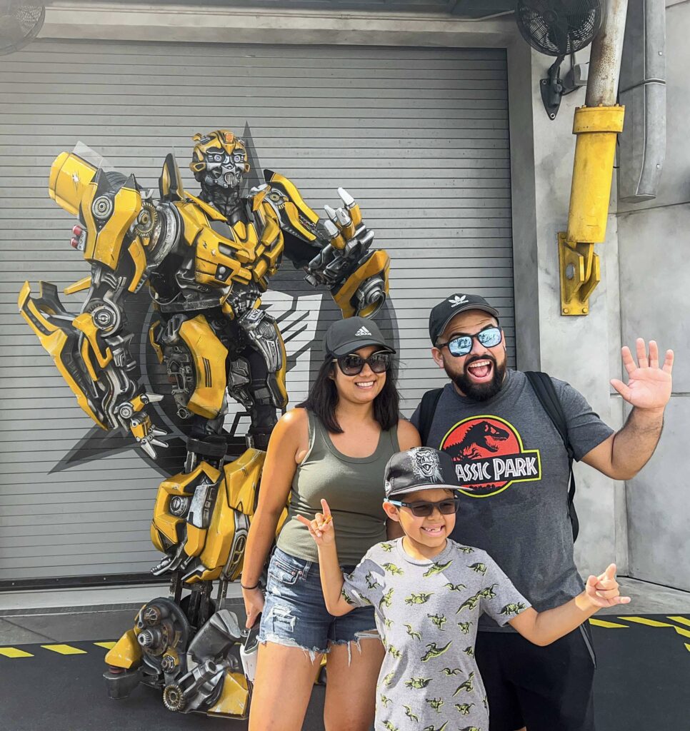 Universal Studios Transformers Family