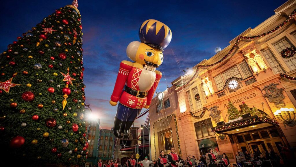Holidays At Universal Macy's Christmas Parade