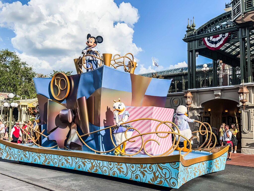 Mickey's 50th Cavalcade Parade
