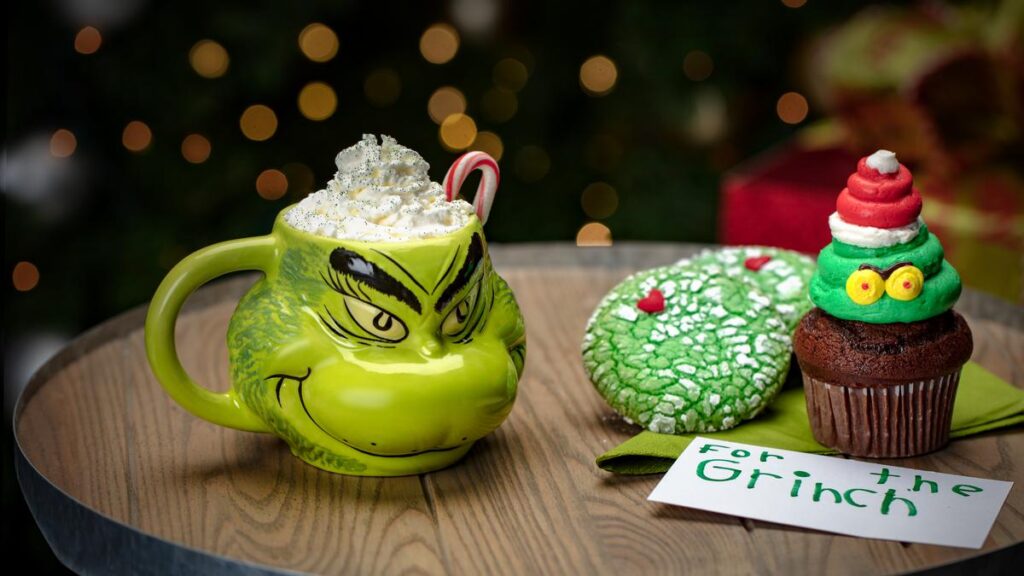 Holidays At Universal Grinch Cupcake And Cookies